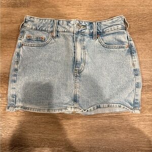 Denim Mini Skirt